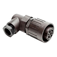 Amphenol Sine Systems Corp - C016 10F008 003 1 - CONN PLG HSG FMALE 9PS INLINE RA