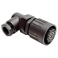 Amphenol Sine Systems Corp - C016 10F017 003 1 - CONN PLUG HSNG FMALE 18POS R/A