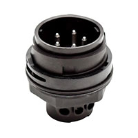 Amphenol Sine Systems Corp - C016 20P004 8012 - CONN RCPT 5POS JAM NUT PIN