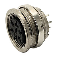 Amphenol Sine Systems Corp - C091 61N006 110 2 - CONN RCPT 6POS PANEL MNT TH SKT