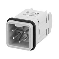 Amphenol Sine Systems Corp - C146 10A004 002 4 - INSERT MALE 4POS+1GND SCREW