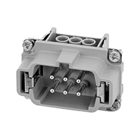 Amphenol Sine Systems Corp - C146 10A006 810 1 - INSERT MALE 6POS+1GND SCREW