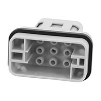 Amphenol Sine Systems Corp - C146 10A008 500 12 - INSERT MALE 8POS+1GND CRIMP