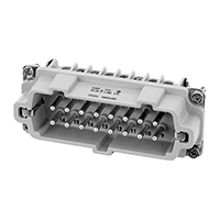 Amphenol Sine Systems Corp - C146 10A016 400 1 - INSERT MALE 16POS+1GND SCREW