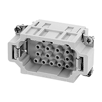 Amphenol Sine Systems Corp - C146 10A018 500 10 - INSERT MALE 18POS+1GND CRIMP