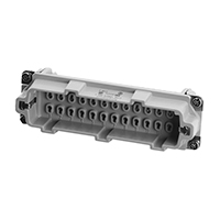 Amphenol Sine Systems Corp - C146 10A024 005 1 - INSERT MALE 24POS+1GND CRIMP