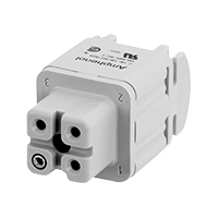 Amphenol Sine Systems Corp - C146 10B003 002 4 - INSERT FEMALE 3POS+1GND SCREW