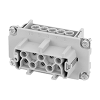 Amphenol Sine Systems Corp - C146 10B003 102 3 - INSERT FEMALE 3+2POS+1GND SCREW