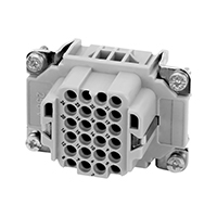 Amphenol Sine Systems Corp - C146 10B024 000 9 - INSERT FEMALE 24POS+1GND CRIMP