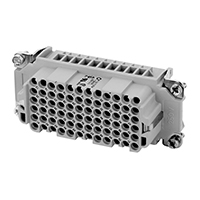 Amphenol Sine Systems Corp - C146 10B072 000 9 - INSERT FEMALE 72POS+1GND CRIMP