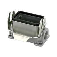 Amphenol Sine Systems Corp - C146 10F010 602 1 - CONN BASE SIDE ENTRY SZE10 PG16