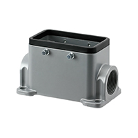 Amphenol Sine Systems Corp - C146 10N024 608 1 - CONN BASE SIDE ENTRY SZE24 M25