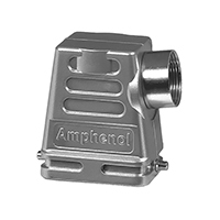 Amphenol Sine Systems Corp - C146 10R010 506 8 - CONN HOOD SIDE ENTRY SZE10 M32