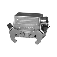 Amphenol Sine Systems Corp - C146 10R010 552 1 - CONN HOOD SIDE ENTRY SZE10 M20