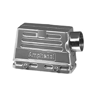 Amphenol Sine Systems Corp - C146 10R016 500 8 - CONN HOOD SIDE ENTRY SZE16 M32