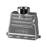Amphenol Sine Systems Corp - C146 10R016 606 8 - CONN HOOD TOP ENTRY SZE16 M32