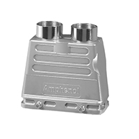 Amphenol Sine Systems Corp - C146 10R016 902 8 - CONN HOOD TOP DUAL SZE16 M32