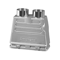 Amphenol Sine Systems Corp - C146 10R016 910 8 - CONN HOOD TOP DUAL SZE16 M25