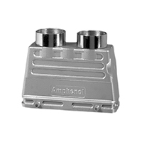 Amphenol Sine Systems Corp - C146 10R024 908 8 - CONN HOOD TOP DUAL SZE24 M40