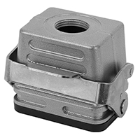 Amphenol Sine Systems Corp - C146 21R006 804 1 - CONN HOOD CPLNG BOTTOM SZE6 M20