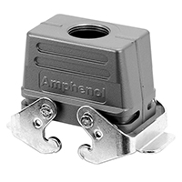 Amphenol Sine Systems Corp - C146 21R010 502 8 - CONN HOOD SIDE ENTRY SZE10 M32