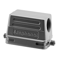 Amphenol Sine Systems Corp - C146 21R010 506 8 - CONN HOOD SIDE ENTRY SZE10 M32