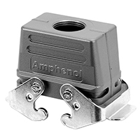 Amphenol Sine Systems Corp - C146 21R010 552 1 - CONN HOOD SIDE ENTRY SZE10 M20
