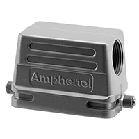 Amphenol Sine Systems Corp - C146 21R010 556 8 - CONN HOOD SIDE ENTRY SZE10 M25