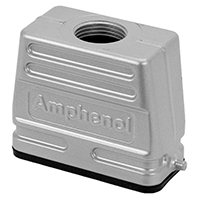 Amphenol Sine Systems Corp - C146 21R010 600 4 - CONN HOOD TOP ENTRY SZA10 M25