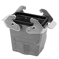 Amphenol Sine Systems Corp - C146 21R010 852 1 - CONN HOOD CPLNG BOTTOM SZE10 M20