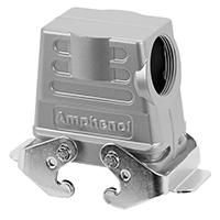 Amphenol Sine Systems Corp - C146 21R016 503 8 - CONN HOOD SIDE ENTRY SZE16 M40