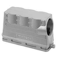 Amphenol Sine Systems Corp - C146 21R024 507 8 - CONN HOOD SIDE ENTRY SZE24 M40