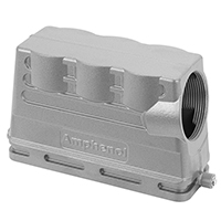 Amphenol Sine Systems Corp - C146 21R024 556 1 - CONN HOOD SIDE ENTRY SZE24 M25