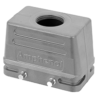 Amphenol Sine Systems Corp - C146 67R010 600 1 F - CONN HOOD TOP ENTRY SZE10 M25