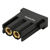 Amphenol Sine Systems Corp - C146 H02 044 G8 - MOD PNEUMATIC FEMALE 2POS CRIMP