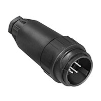 Amphenol Sine Systems Corp - C016 20H005 103 2 - CONN PLUG 5+PE INLINE PIN