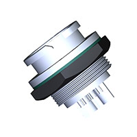 Amphenol LTW - CBD-08RMFS-QC8001 - CONN PLUG FMALE 8POS GOLD SOLDER