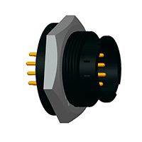 Amphenol LTW - CD-10PMMP-LC7001 - CONN PLUG MALE 10POS GOLD SOLDER