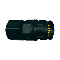 Amphenol LTW - DD-18BMMA-LL7001 - CONN PLUG MALE 18POS GOLD SOLDER