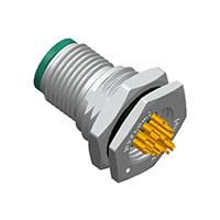Amphenol LTW - M12A-12PMMS-SF8001 - CONN PLUG MALE 12POS GOLD SOLDER