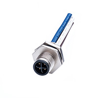 Amphenol LTW - M12S-04PMMS-SH8B15 - CBL CIRC 4POS MALE TO WIRE LEAD