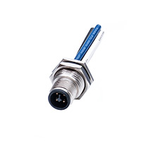 Amphenol LTW - M12T-04PMMS-SF8B15 - CBL CIRC 4POS MALE TO WIRE LEAD