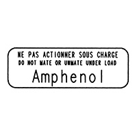 Amphenol Sine Systems Corp - N07 045 0001 L - LABEL FOR CSA APPLICATION