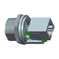 Amphenol LTW - RCP-5SPFFH-SCM7001 - RJ45,C SIZE PANEL SCREW 5E F CON