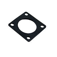 Amphenol Sine Systems Corp - RTFD20B - CONN PANEL GASKET SQ BLACK SZ 20
