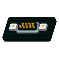 Amphenol LTW - SDB-09PMMS-SL8001 - CONN D-SUB PLUG 9POS PNL MNT