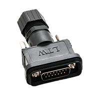 Amphenol LTW - SDB-15BMMA-SL7001 - CONN D-SUB PLUG 15P STR SLDR CUP