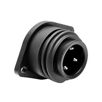 Amphenol Sine Systems Corp - T 3110 010 - CONN RCPT 3+PE PANEL MNT TH PIN