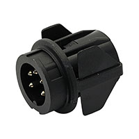 Amphenol Sine Systems Corp - T 3376 550 - CONN RCP HSG ML 5P PNL MT SNAPIN