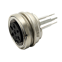 Amphenol Sine Systems Corp - T 3403 430 - CONN RCPT 6POS PANEL MNT TH SKT